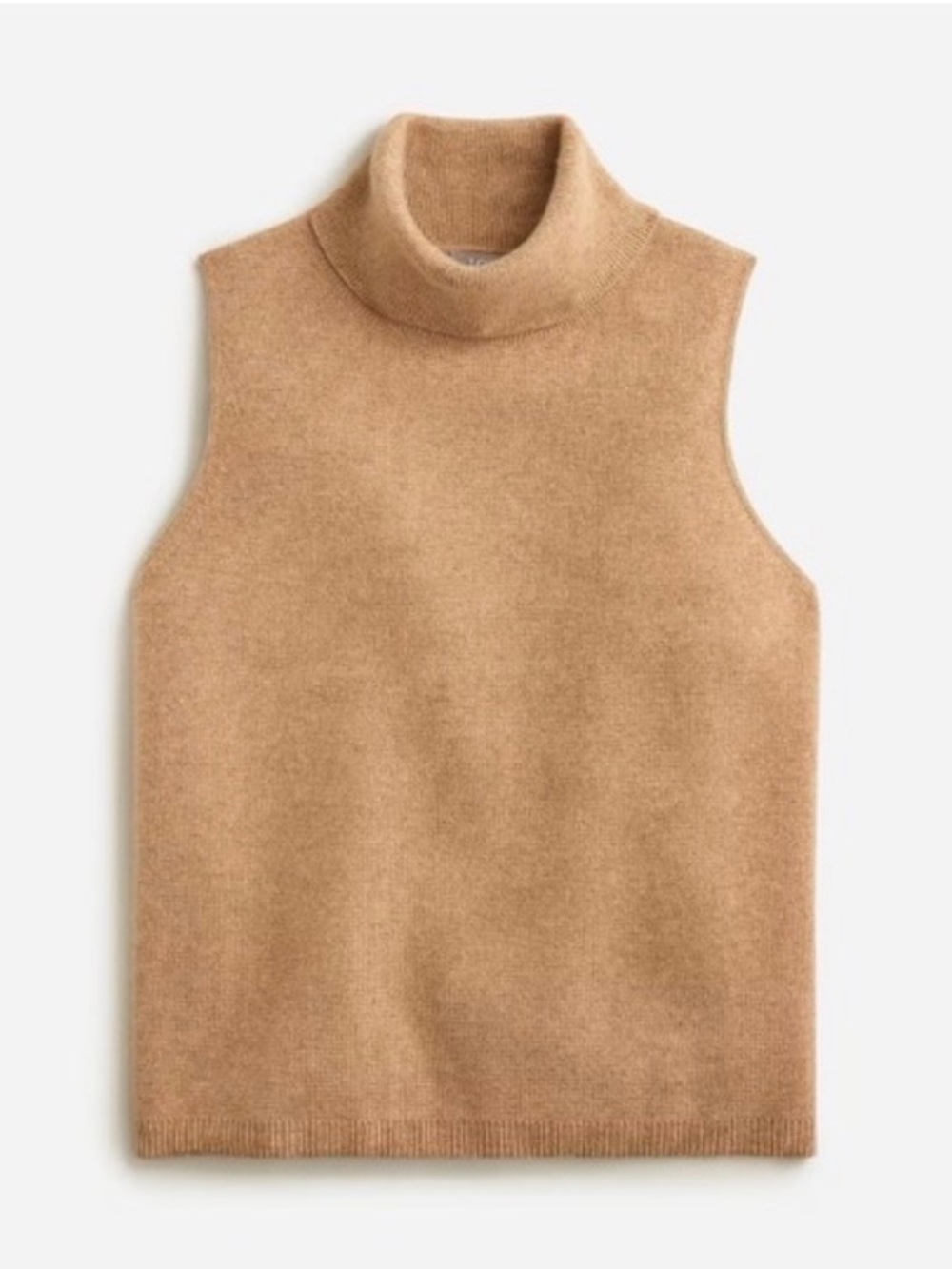 J.Crew Cashmere Mock Sweater Shell Size Small